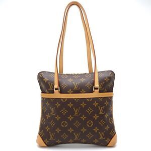 Louis Vuitton Monogram Kusan GM Shoulder Bag Brown